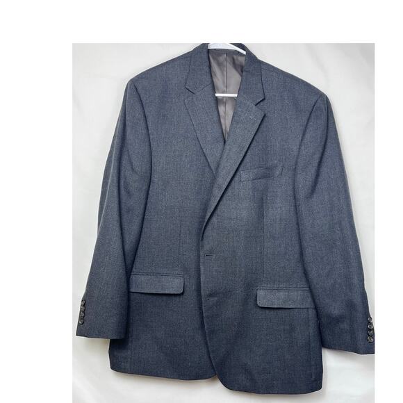 Lauren Ralph Lauren Men's Size 44R Light Black 2 button Business Suit Jacket - Picture 1 of 7